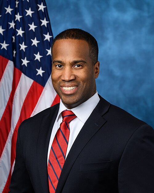 Official portrait of John James